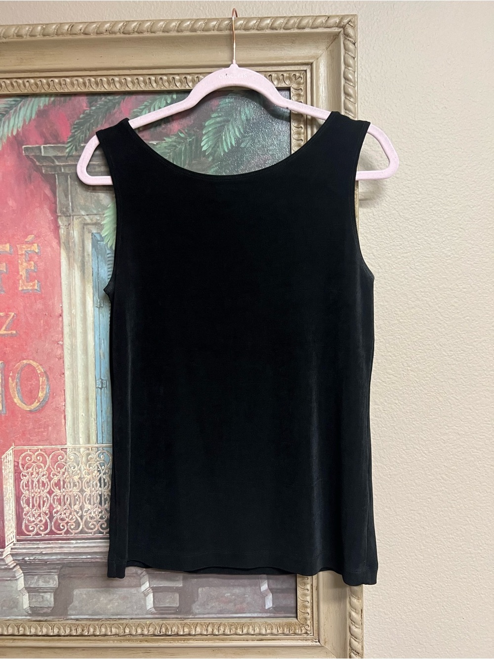 Chico's Travelers Black Tank Top